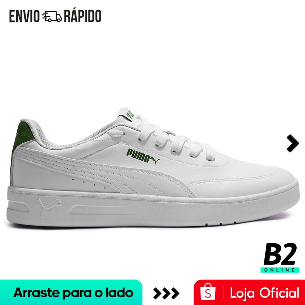 Tênis Puma Court Classic Clean Masculino Original com Nota Fiscal e Garantia