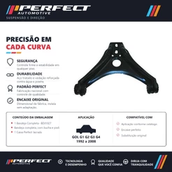 Bandeja De Suspensão Gol G1 G2 G3 G4 1992 Até 2008 Original Perfect