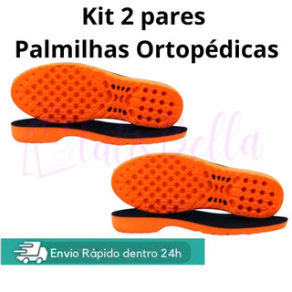 KIT 2 PARES DE PALMILHA EM GEL P.U ORTOPÉDICA ORIGINAL ANATOMICA PARA VARIAS HORAS DE TRABALHO ENVIO IMEDIATO