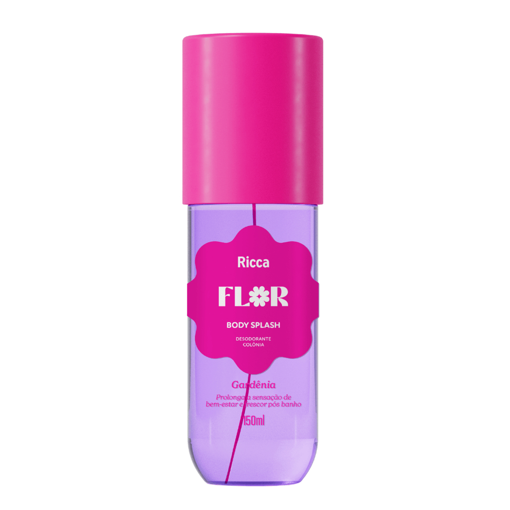 Body Splash Deo Colônia Ricca Flor Gardênia 150Ml