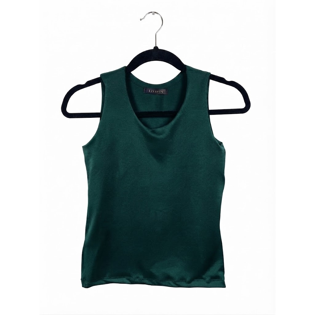Blusa Blusinha Feminina Regata  Suplex Duplo Forro Blogueira Premium Tendencia