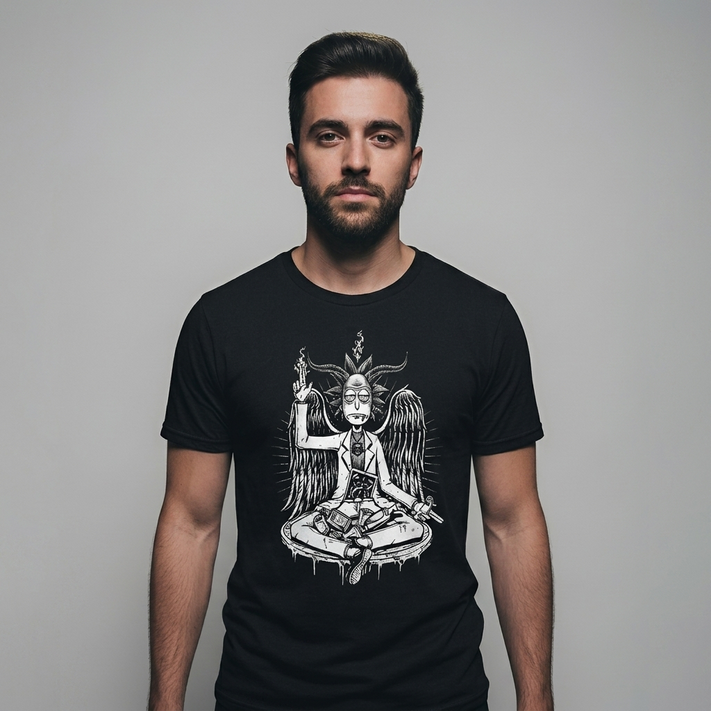 Camiseta Rick And Morthy Geek Série Desenho 100% Algodão