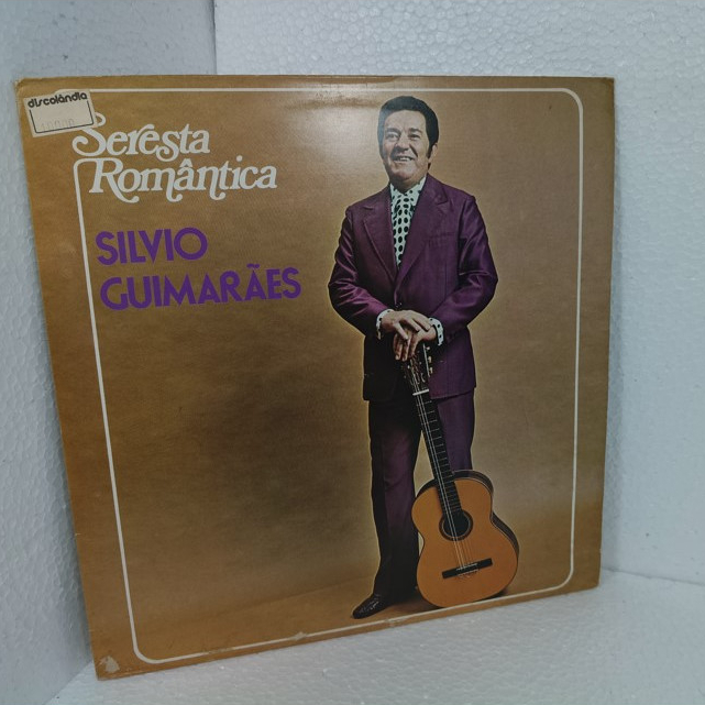 LP Vinil Silvio Guimarães - Seresta Romântica (1977) Phonodisc