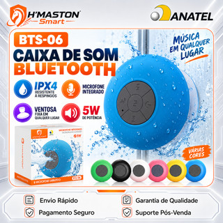 H'Maston BTS-06 IPX4 Caixinha De Som Bluetooth Portátil Som Caixa Bluetooth Caixa De Som Bluetooth Caixa De Som Pequena