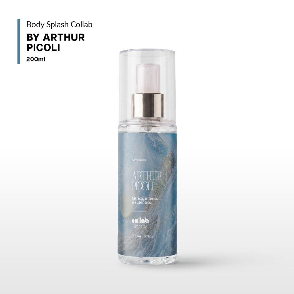 BODY SPLASH ARTHUR PICOLI 200ML PERFUME AMADEIRADO ELEGANTE
