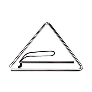 TRIANGULO MUSICAL AÇO CROMADO 30CM X 10MM COM BATEDOR XOTE BAIÃO FORRÓ PROFISSIONAL
