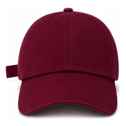 Boné Dad Hat Unissex Em Sarja 100% Algodão Aba Curva Liso