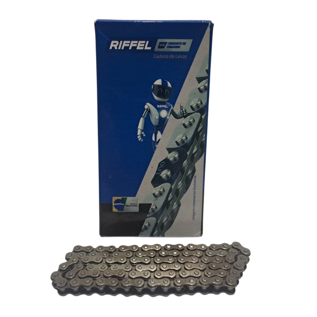 CORRENTE DE COMANDO RIFFEL 90 ELOS PARA HONDA POP 110 i BIZ 110 i