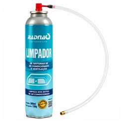 Limpa Ar Condicionado Spray Com Sonda Aroma Carro Novo 300ml