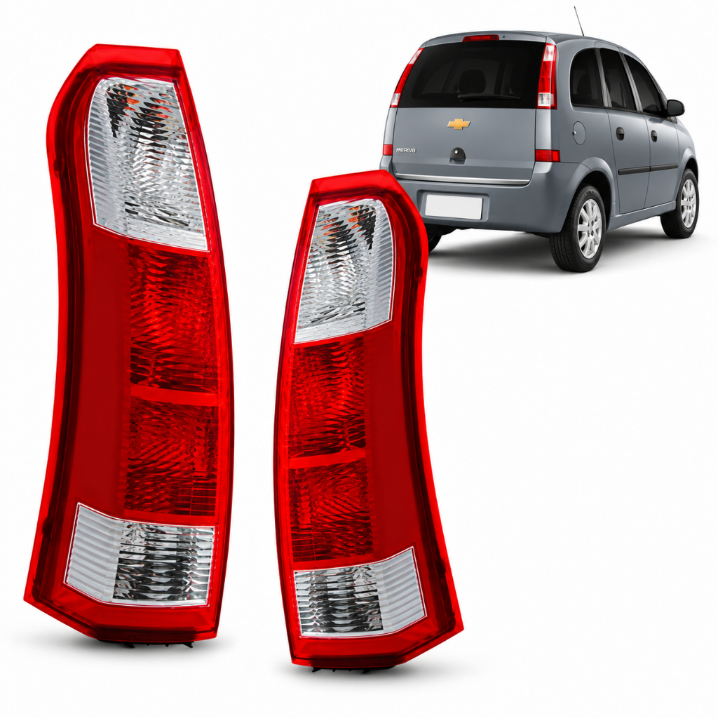 Par Lanterna Meriva 03 04 05 06 07 08 10 09 11 12 Bicolor