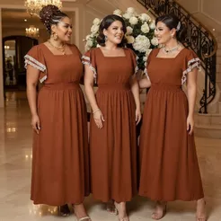 Vestido Longo Feminino Social Manga Larga Moda Evangelica Congresso Fardamento Plus Size 40 Ao 54