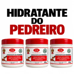 Creme Hidratante do Pedreiro Com Ureia para Corpo Pés Mãos e Calcanhares Seco ásperos
