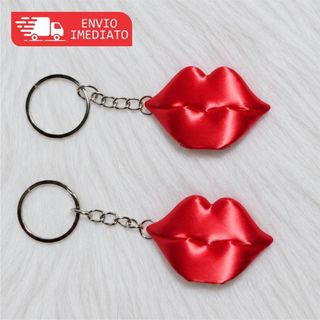 Chaveiro Abridor de Lata em Formato de Boca | Abridor de Lata | Boca Divertida | Brinde | Mimo para Cliente