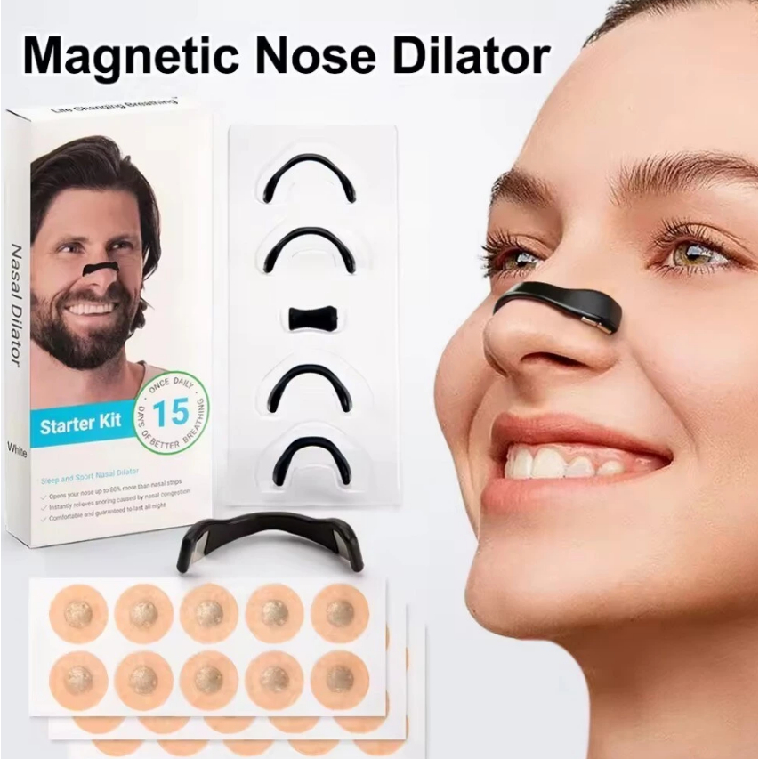 DILATADOR NASAL COMPLETO  Adesivos Magnéticos Para Dilatador Nasal