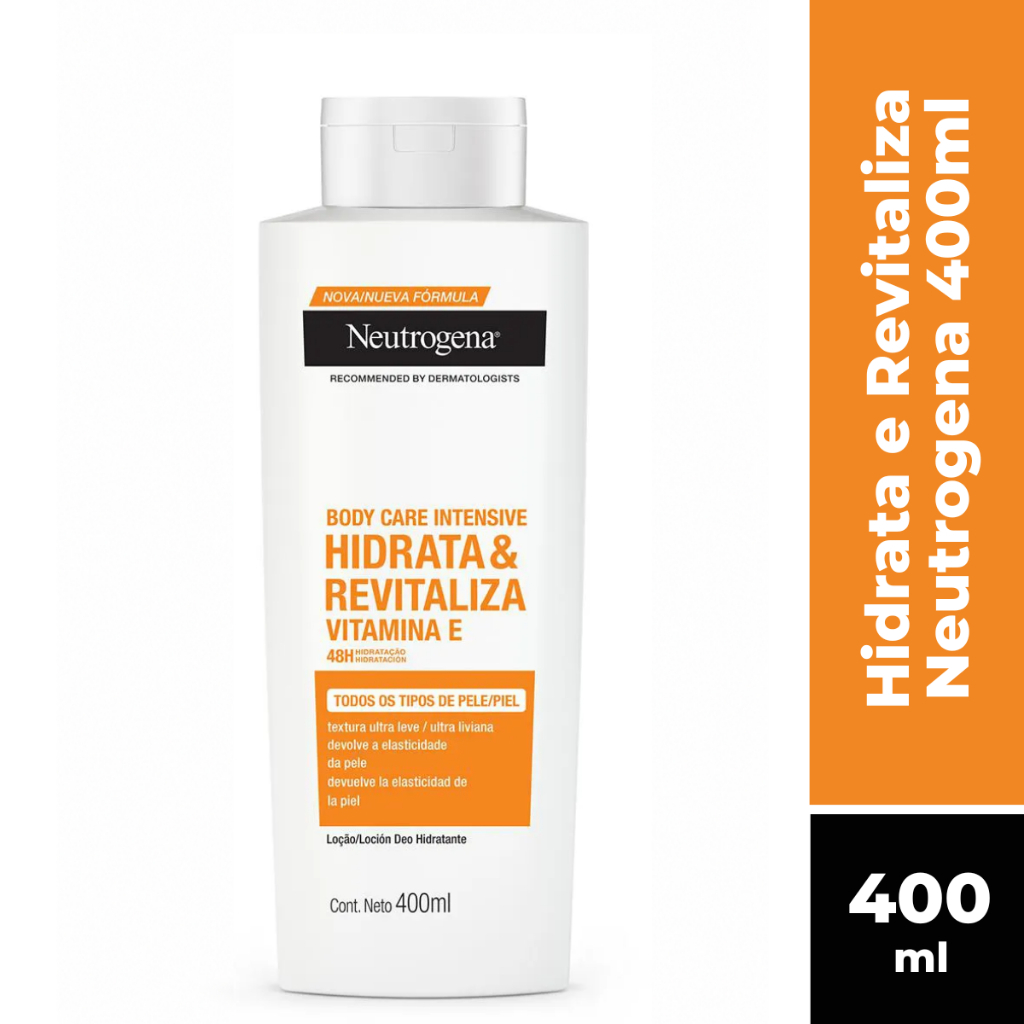 Hidratante Corporal Neutrogena Hidrata e Revitaliza 400ml