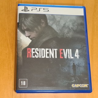 Jogo Resident Evil 4 - PS5 Mídia Física Original - Playstation 5 Envio Rápido