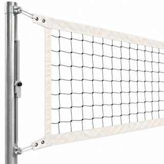 Rede de Vôlei Oficial de Quadra Indoor 4 Faixas 100% Algodão de Alta Resistência