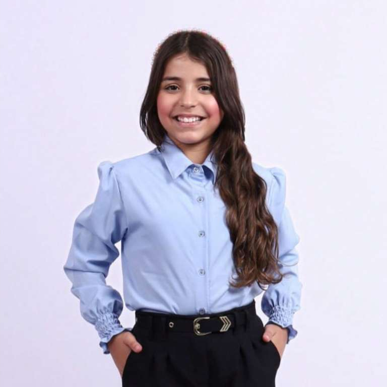 Camisa Social Infantil Juvenil