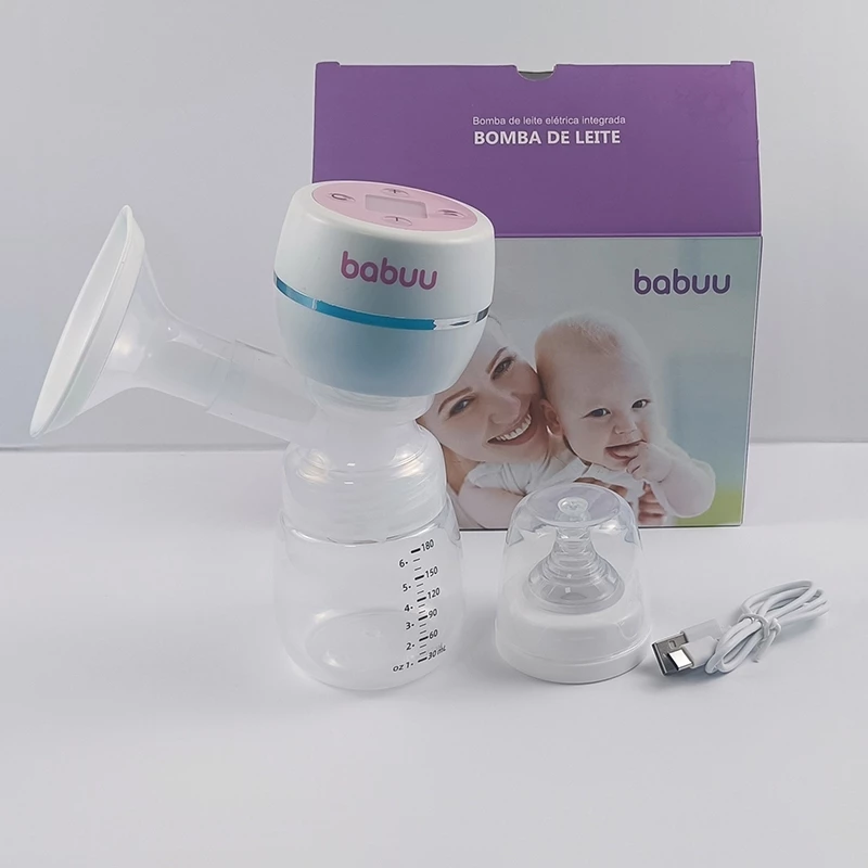 Bomba tira-leite elétrica Sem dor Alta potencia de sucção integrada Silenciosa Massageador Portátil Amamentação