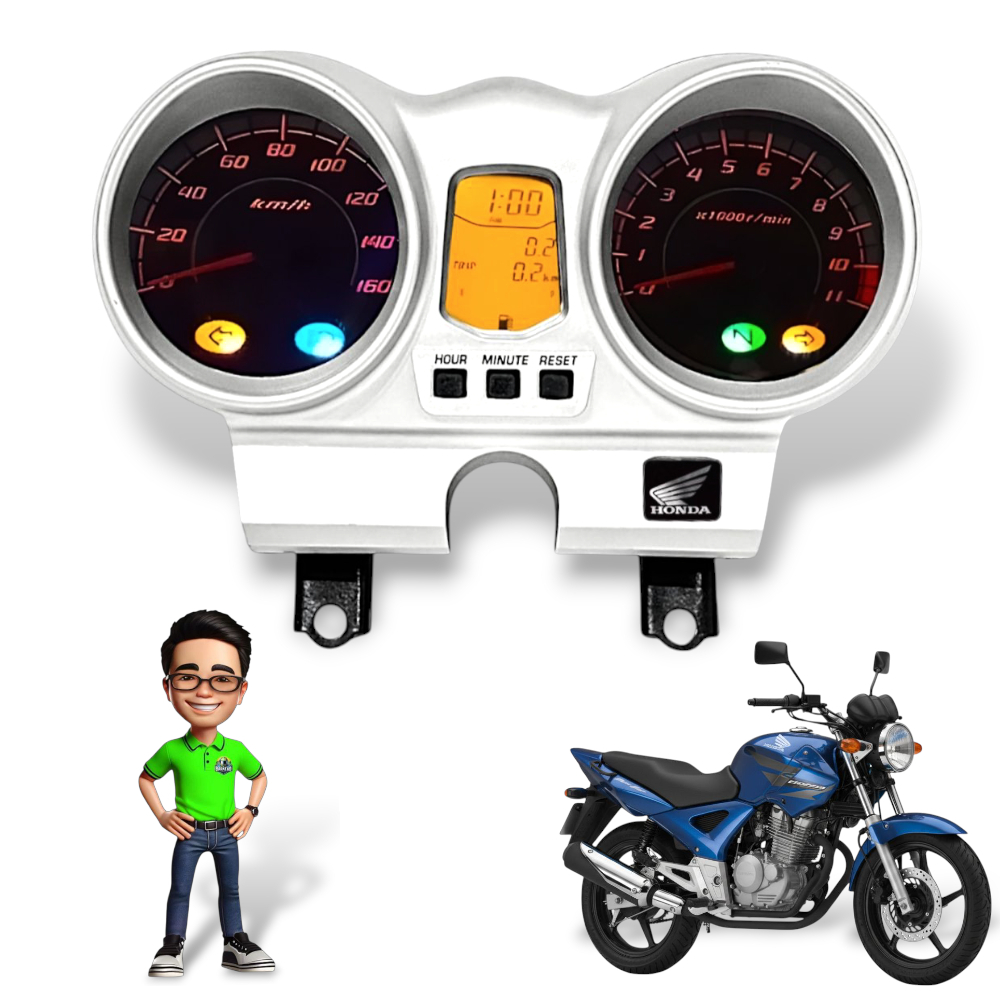 Painel Completo Honda Cbx 250 Twister 2000 Á 2008 + Suporte