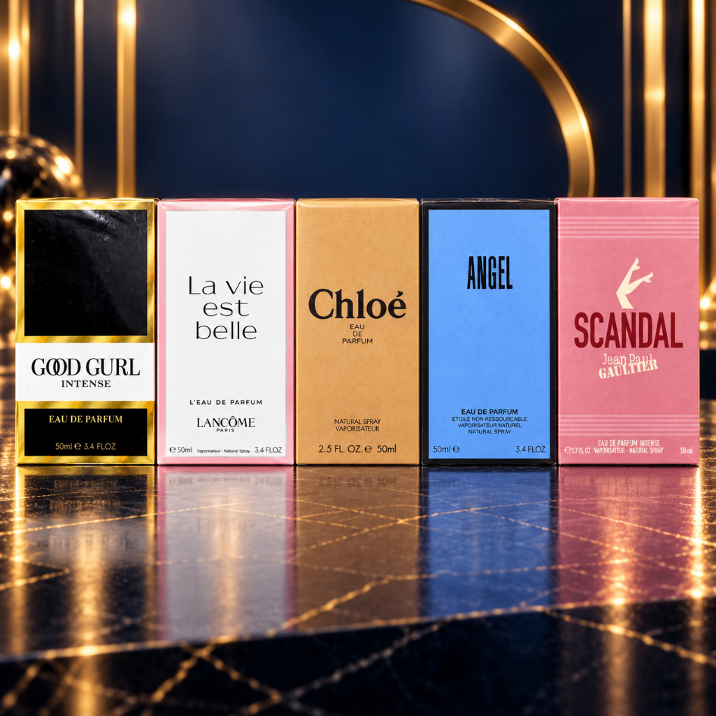 Perfume Feminino 50ml a Base de Óleo Inspirados Perfumes Importados Fragrâncias Variadas Alta Fixação Mulher Premium