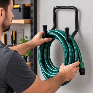Suporte Pendura Tudo Até 7,5kg  - Preta