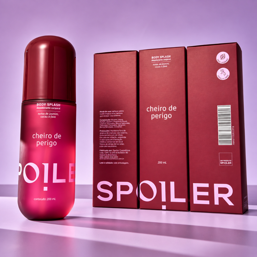 Body Splash Cheiro de Perigo 200ml Spoiler Fragrância Feminina Perfumada Marcante para Dia e Noite · foto 2