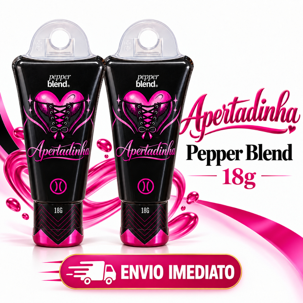 Gel Adstringente Apertadinha Pepper Blend 18g Excitante Feminino Estimulante Íntimo Uso Adulto