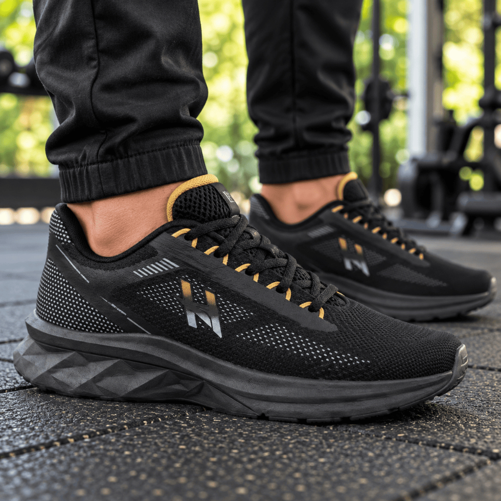 Tênis Masculino Academia Esportivo Caminhada Corrida Treino Fitness Leve Confortável Casual