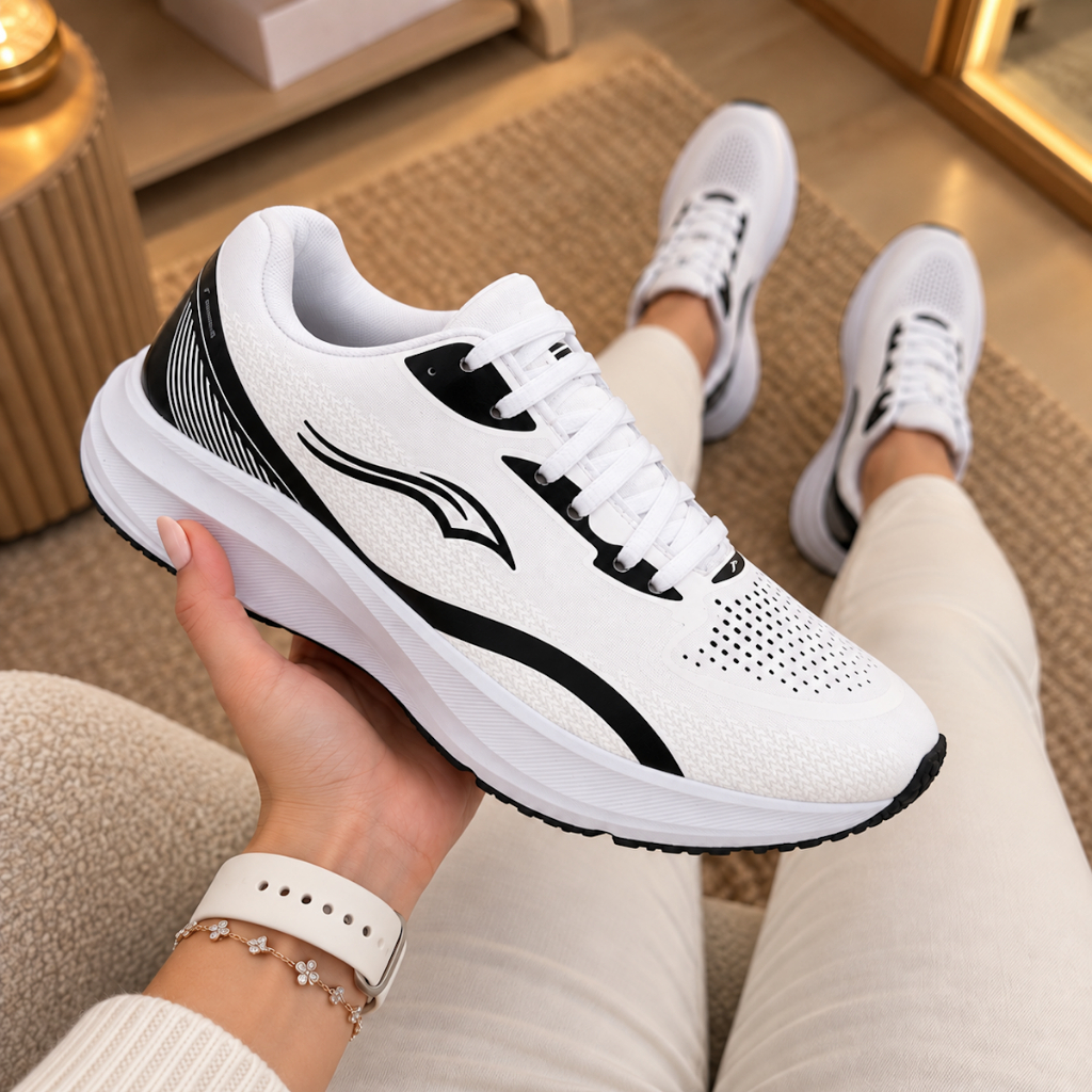 Tênis Academia Caminhada Unissex Masculino Feminino Confortável Leve Casual Treino Corrida Exclusivo