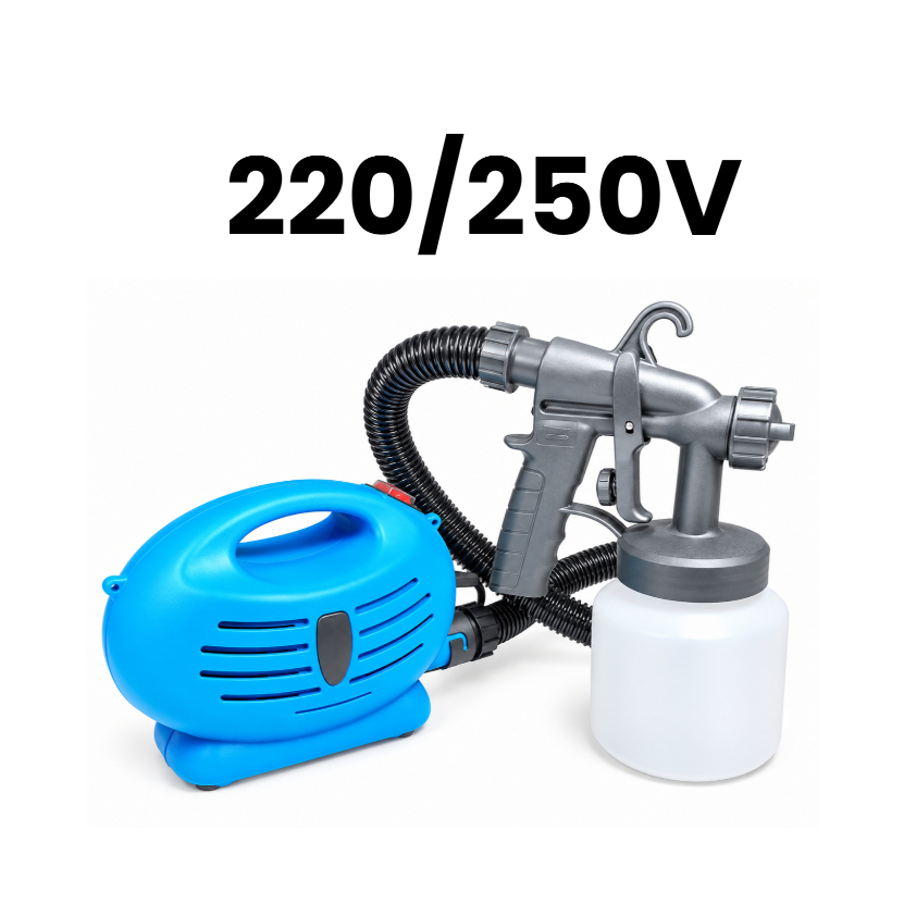 PISTOLA PULVERIZADORA DE TINTA COM COMPRESSOR 220/250V
