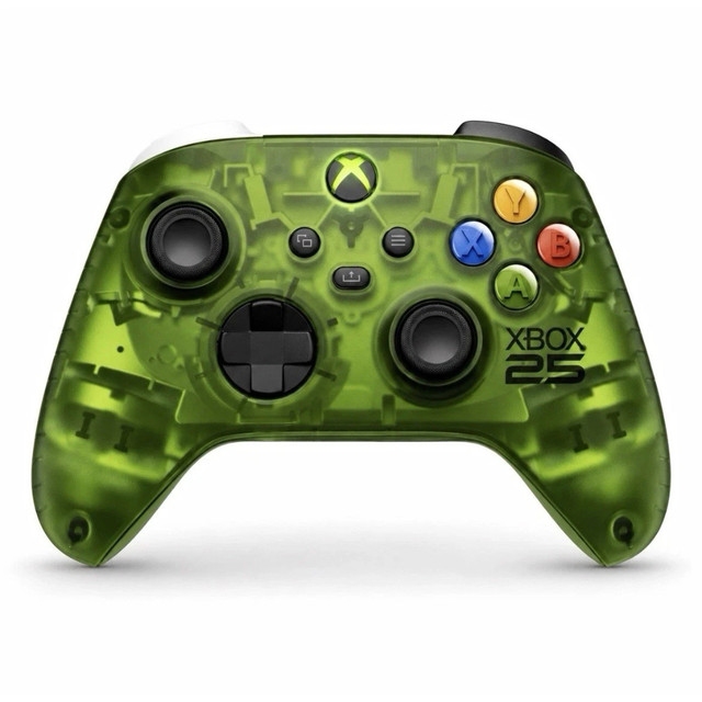 Controle sem fio XBOX - X25 Edição Especial de 25 anos - XBOX Series X/S, XBOX One, PCs, TVs, mobile