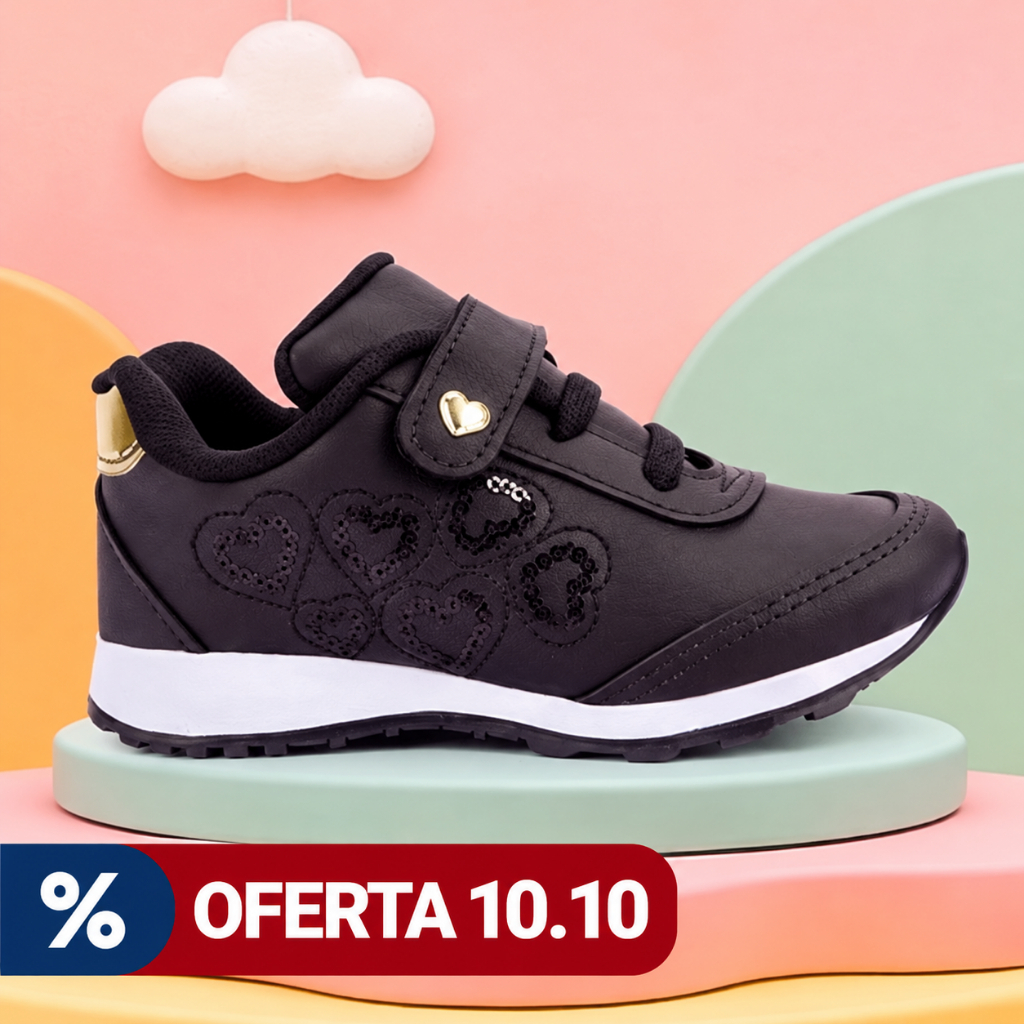 Tenis Infantil Feminino Menina Escolar Pronta Entrega