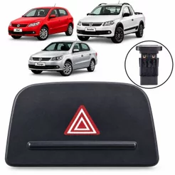 BOTÃO INTERRUPTOR DE PISCA ALERTA VW GOL G5 2008/2012 SAVEIRO VOYAGE
