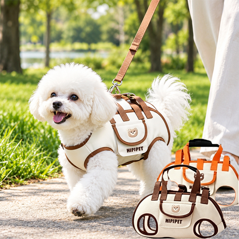 Pet Cães Saindo Mochila Horizontal Portátil Bolsa De Gato De Tração Para Animais De Estimação