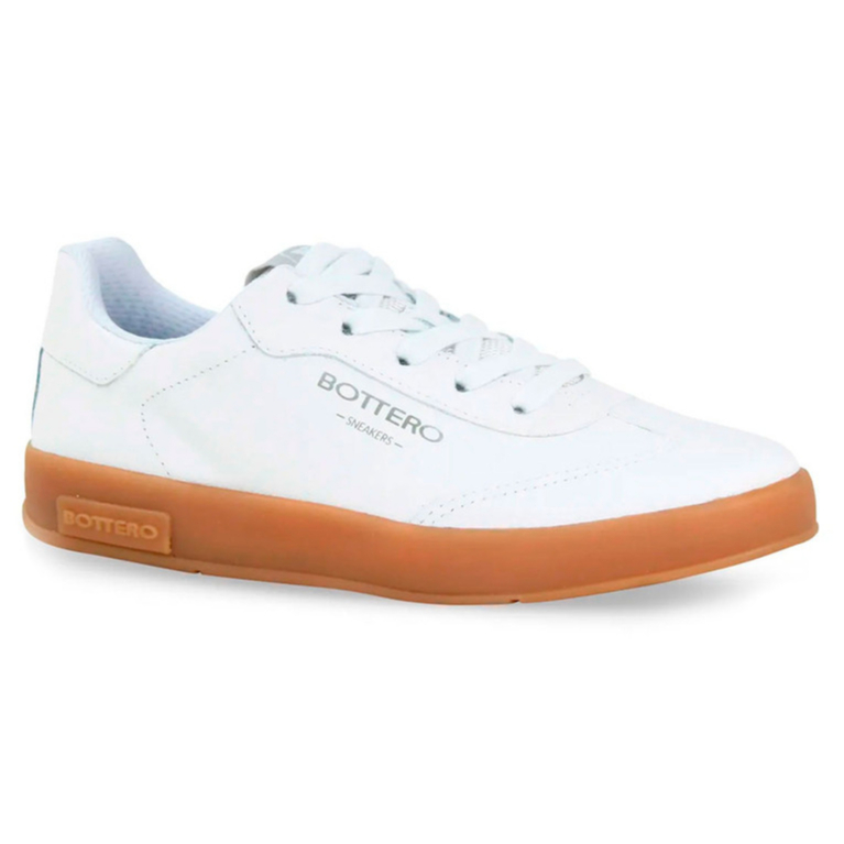 Tênis Feminino Social Couro Bottero Original Sneaker Calce Fácil Confortável Macio Leve Moderno — imagem 2 de 2