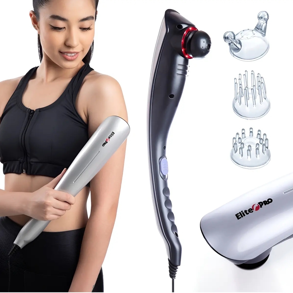 Massageador Elite Pro Corporal Profissional Elétrico Infravermelho