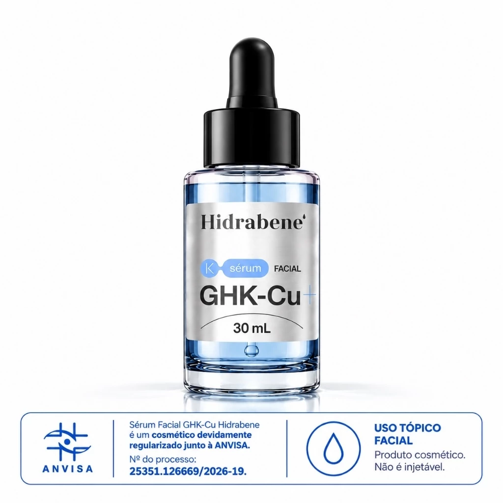 Hidrabene Sérum Facial GHK-Cu Peptídeo de Cobre – Firmeza e Densidade 700 Nano Peptídeos — imagem 1