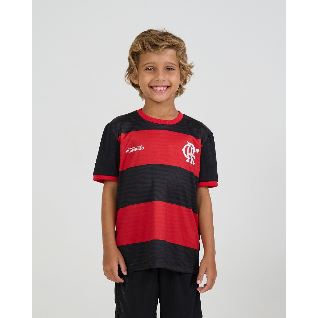 Camisa Futebol Flamengo Emoção Infantil Licenciada Oficial