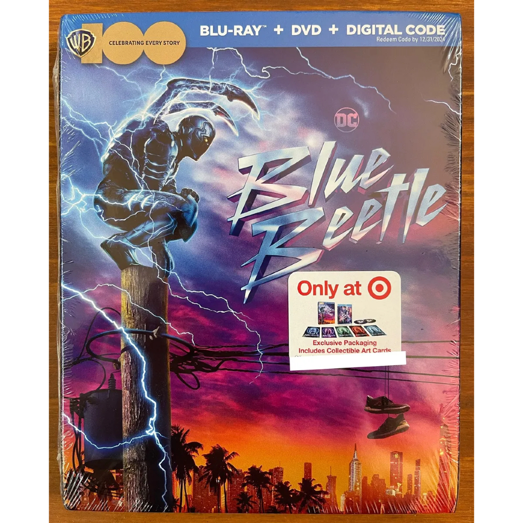 Blu-Ray Besouro Azul - Blue Beetle - Bruna Marquezine - DC - Lacrado