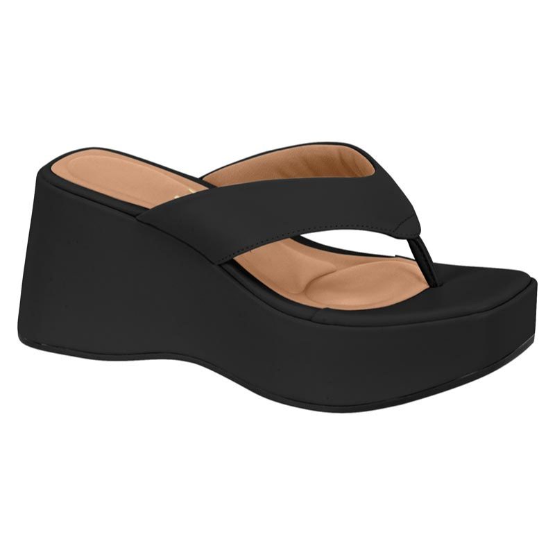 TAMANCO VIZZANO 6559-106 PLATAFORMA LEVE ALTO 9CM CONFORTAVEL ORIGINAL