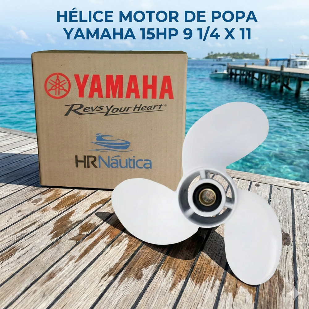 Hélice Motor de Popa Yamaha 15Hp 9 1/4 X 11