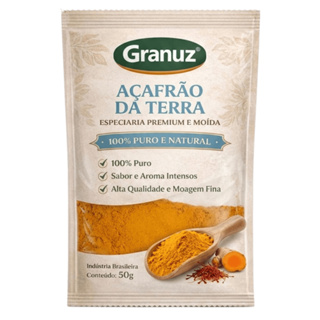 Açafrão Da Terra (Cúrcuma) 100% Puro - Premium em Oferta na Shopee