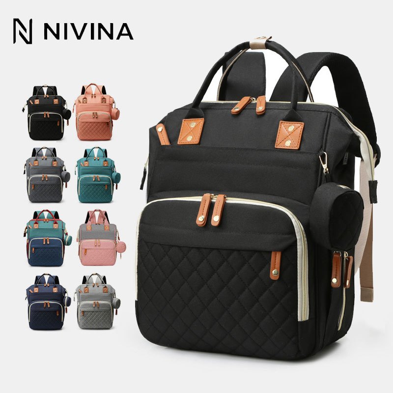 Mochila Bolsa Maternidade Mamãe Bebê Impermeável Porta mamadeira Fralda Creche Escola em Oferta na Shopee