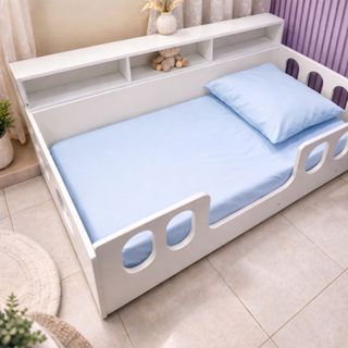 Jogo de Lençol 2 Pcs Montessoriana Micro Percal 400 Fios Com Fronha Mini Cama Infantil em Oferta na Shopee