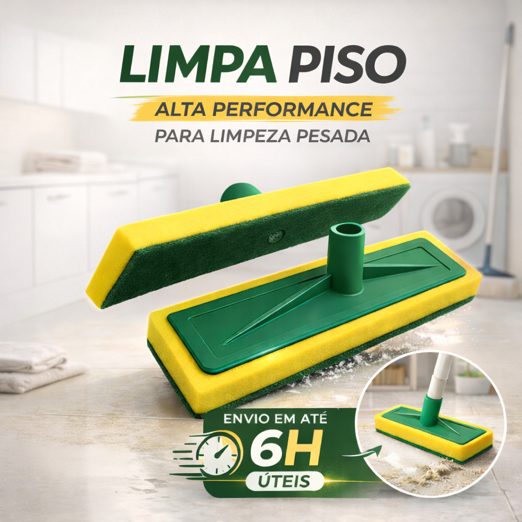 Lava Piso Azulejo Esfregão Esponja Abrasiva limpeza Banheiro Cozinha Piscina Refil Rodo Sem Cabo em Oferta na Shopee