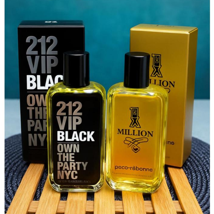 Kit Com Até 2 Perfumes Masculino 100ml ( CONTENDO VARIAÇÕES COM 1 UNIDADE )