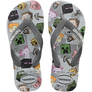 Chinelo Havaianas kids Minecraft Modelo Novo infantil Original em Oferta na Shopee