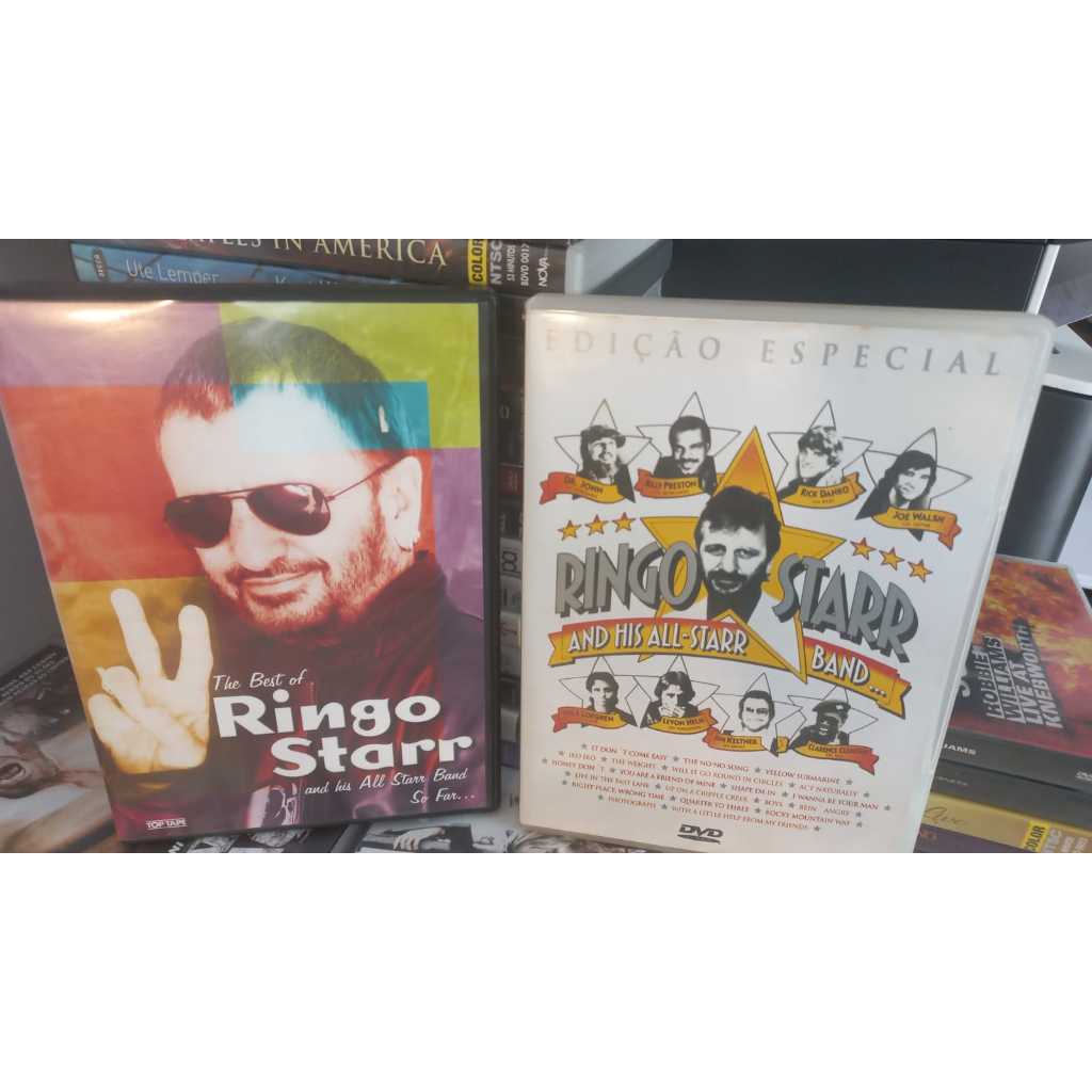 Dvd Ringo Star The best of and his all starr band so far.. And His all-starr band...Edição especial -Excelentes