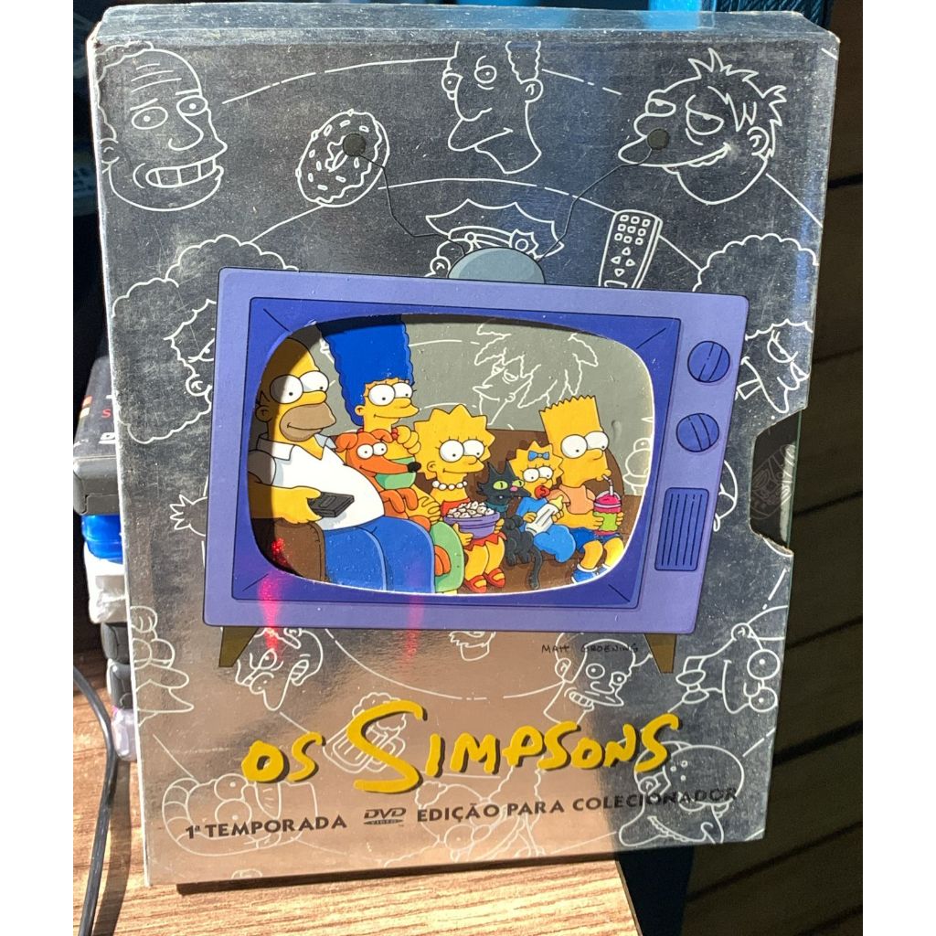 DVD os simpsons 1 temporada edição a colecionador F404
